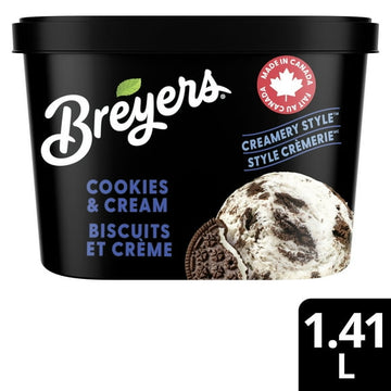 Breyers Cookies & Cream Light Ice Cream, 1.41 L