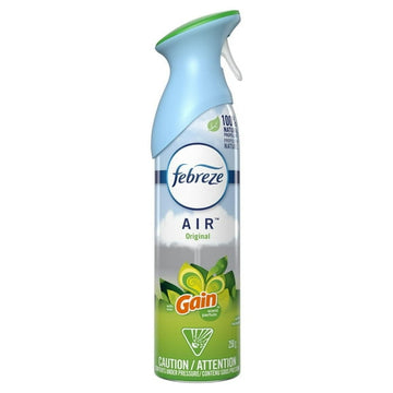 Febreze Odor-Eliminating Air Freshener with Gain Original Scent, 1 Count, 250 g