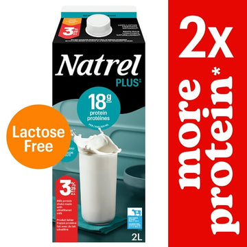 Natrel Plus 3.25% Protein milk, 2 L