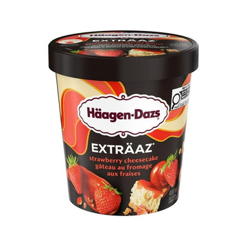 Extraz Strawberry Cheesecake Ice Cream, 450 mL