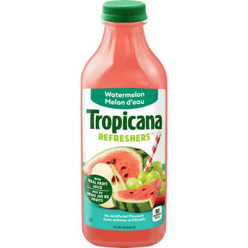 Tropicana Watermelon Fruit Beverage, 1.36 L Bottle, TPN WATERMELON 1.36L