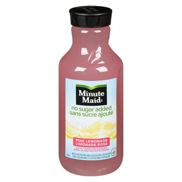 Minute Maid Zero Sugar Pink Lemonade Bottle, 1.54 Liters, 1.54