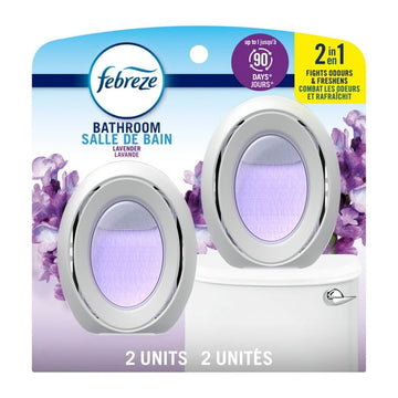 Febreze Bathroom Air Freshener, Odor-Fighting, Lavender Scent, 15ML