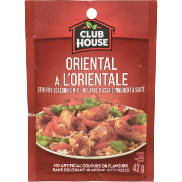 Club House, Dry Sauce/Seasoning/Marinade Mix, Oriental Stir-Fry, 42g