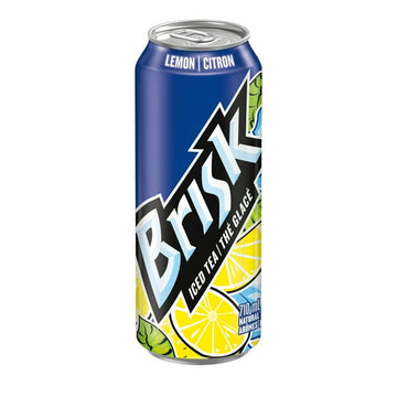 Brisk Lemon Iced Tea 710mL, Can, 710 mL