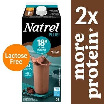 Natrel Plus Chocolate Milk, 2 L