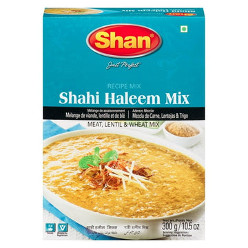Shan Shahi Haleem – Indian Wheat & Meat Stew Spice Mix| Slow-Cooked Comfort Meal with Rich Spices and Lentils – 300g, 300 g