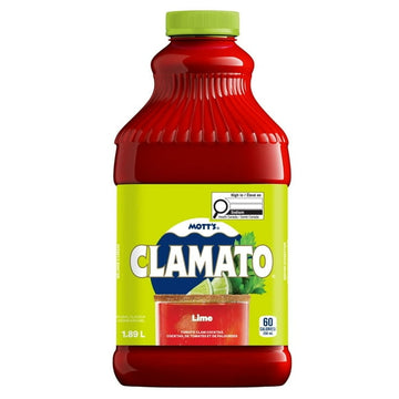 Mott's Clamato Lime, 1.89 L