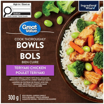 Great Value Teriyaki Chicken Bowl, 300 g