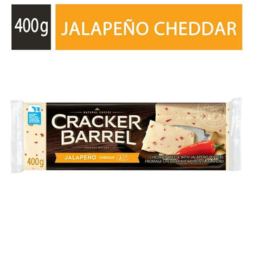 Cracker Barrel Cheddar Cheese Jalapeno, 400g