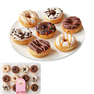 Two-Bite Variety Pack Doughnuts, Volume/Quantity - 227g/12