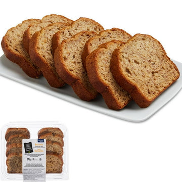 Your Fresh Market Banana Sliced Loaf Cake, 376 g
