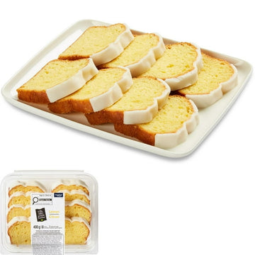 Your Fresh Market Lemon Iced Loaf Cake, 8 slices, 400 g total
