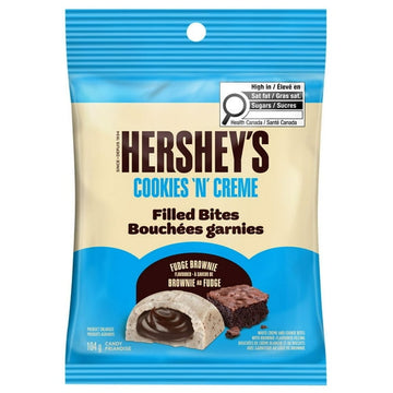 HERSHEY'S COOKIES 'N' CREME Filled Bites 104g, 104 g