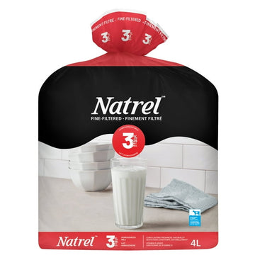 Natrel Fine-filtered 3.25% Homogenized Milk, 4 L
