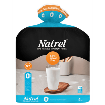 Natrel Lactose Free Fat Free Skim 0%, 4 L