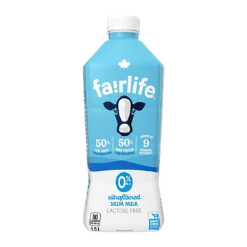 Fairlife Skim Milk 0% Bottle, 1.5 Liters, 1.5 x L