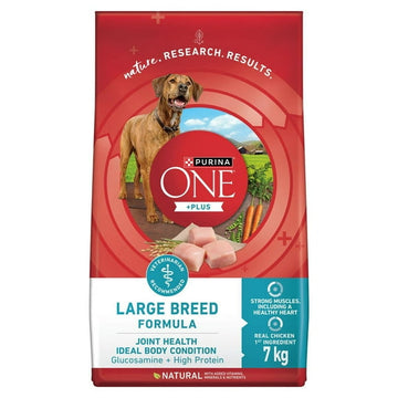Purina ONE SmartBlend Large Breed Formula Chicken, Dry Dog Food, 7-17.5 kg