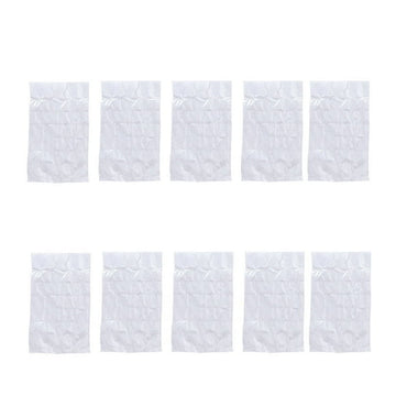 Lolmot Plastic Storage Cubes Plastic Ice Bag One-Time Clear Popsicle Bags Ice Cream Storage Bags