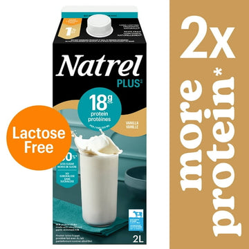 Natrel Plus Vanilla Milk, 2 L