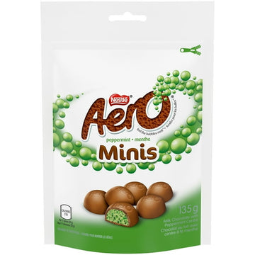 NESTLÉ® AERO® Peppermint Milk Chocolate Minis 135 g Pouch, 135 GR