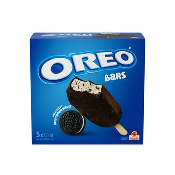 CHRISTIE® OREO® Frozen Dessert Bars 5-Pack 5 x 72 ml, 360 ML