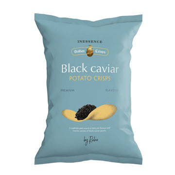 Inessence potato chips black caviar