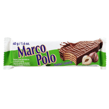 Marco Polo - Hazelnut Wafer Bar, 40g