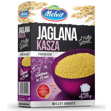 Melvit Millet Groats, 400g