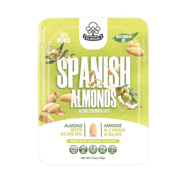 El Nogal Valencia Almond Olive Oil, Tray 100g