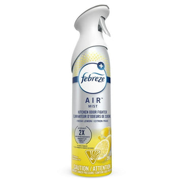 Febreze Air Effects Kitchen Odor Fighter Air Freshener Fresh Lemon Scent, 250G