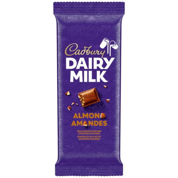 CADBURY DAIRY MILK Almond Chocolate Bar with Chopped Almonds, CADBURY DAIRY MILK Milk Chocolate Bar, 90 g, CADBURY DAIRY MILK ALMOND 90G 21
