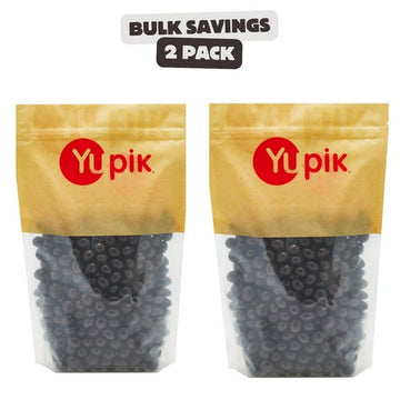 2 x Yupik Dark Chocolate Covered Coffee Beans, 60% Cacao, 1 kg, Kosher, High in Fiber, Coffee Beans Coated in Rich Dark Chocolate, Chocolate Candy, Sweet Snacks, Ideal for Baking & Gifting