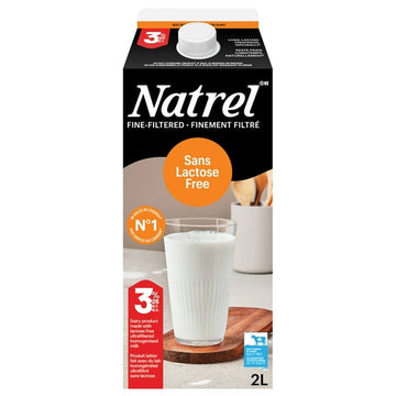 Natrel Lactose Free 3.25%, 2 L