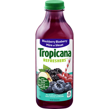 Tropicana Blackberry Blueberry Fruit Beverage 1.36L, TPN BLCK BLBRY 1.36L