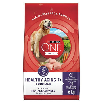 Purina ONE SmartBlend Healthy Aging 7+ Formula Chicken, Dry Dog Food, 6-11.7 kg