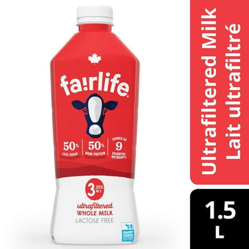 Fairlife Whole Milk 3.25% Bottle, 1.5 Liters, 1.5 x L