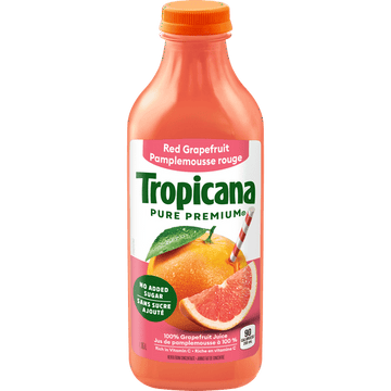 Tropicana 100% Pure & Natural Red Grapefruit Juice, 1.36L, 1.36L TROPGF