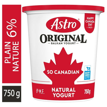 Astro Original Balkan Style Plain Yogurt 6%, 750g