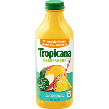 Tropicana® Pineapple Mango Fruit Beverage, 1.36L, 1.36L TROPICANA PINEAPPLE MANGO