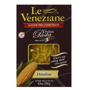 Gluten Free Pasta | Le Veneziane Ditalini | 250gr Regular price