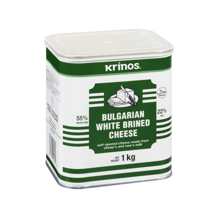 Krinos bulgarian white brinned cheese 1 kg