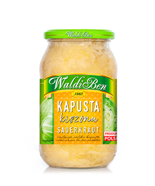 Waldiben kapusta sauerkraut 830g
