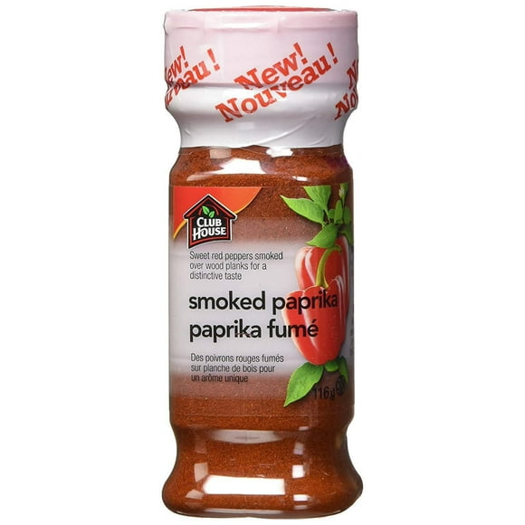 Club House, Quality Natural Herbs & Spices, Smoked Paprika, 116g, 116 g