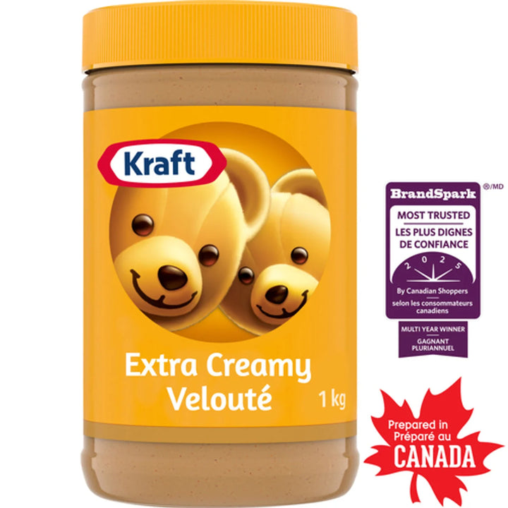 Kraft Peanut Butter (Creamy) 1kg