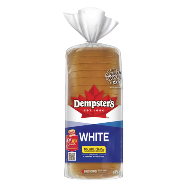 Dempster’s White Sandwich Bread 675g