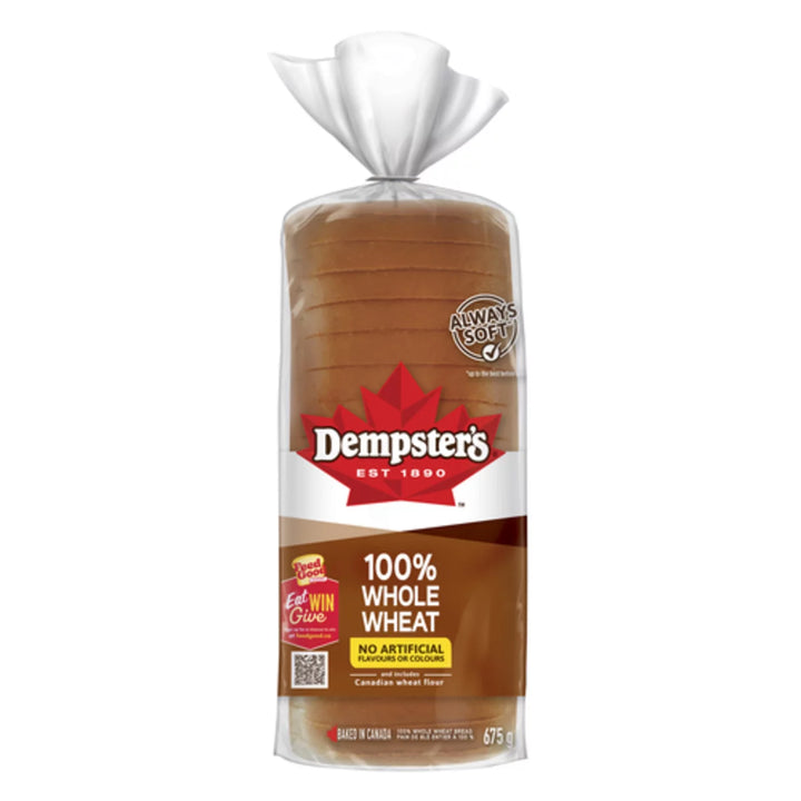 Dempster's Whole Wheat Bread | 675g