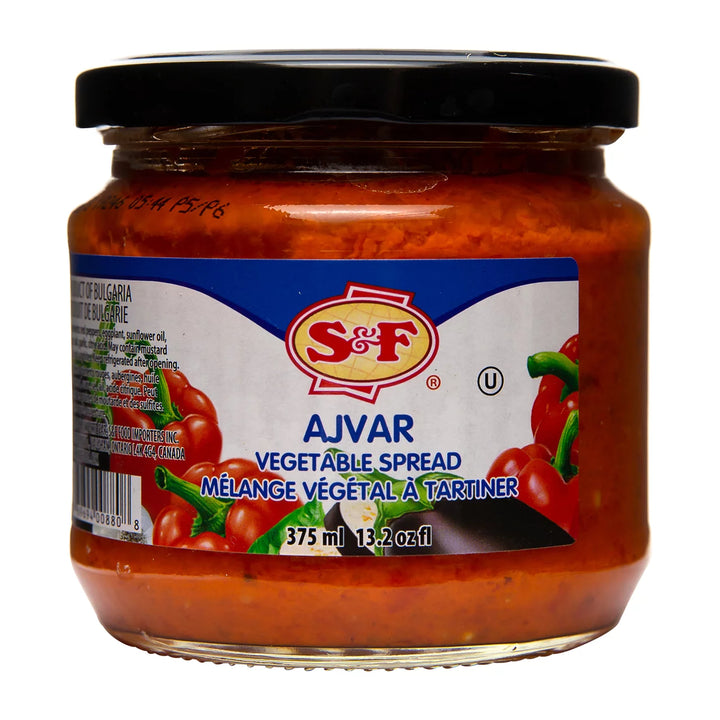 S&F ajvar vegetable spread 375 ML