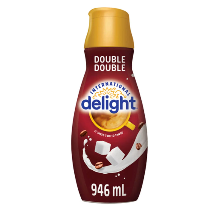 International Delight Coffee Creamer Double Double Delight Flavoured 63 Servings 946 ML