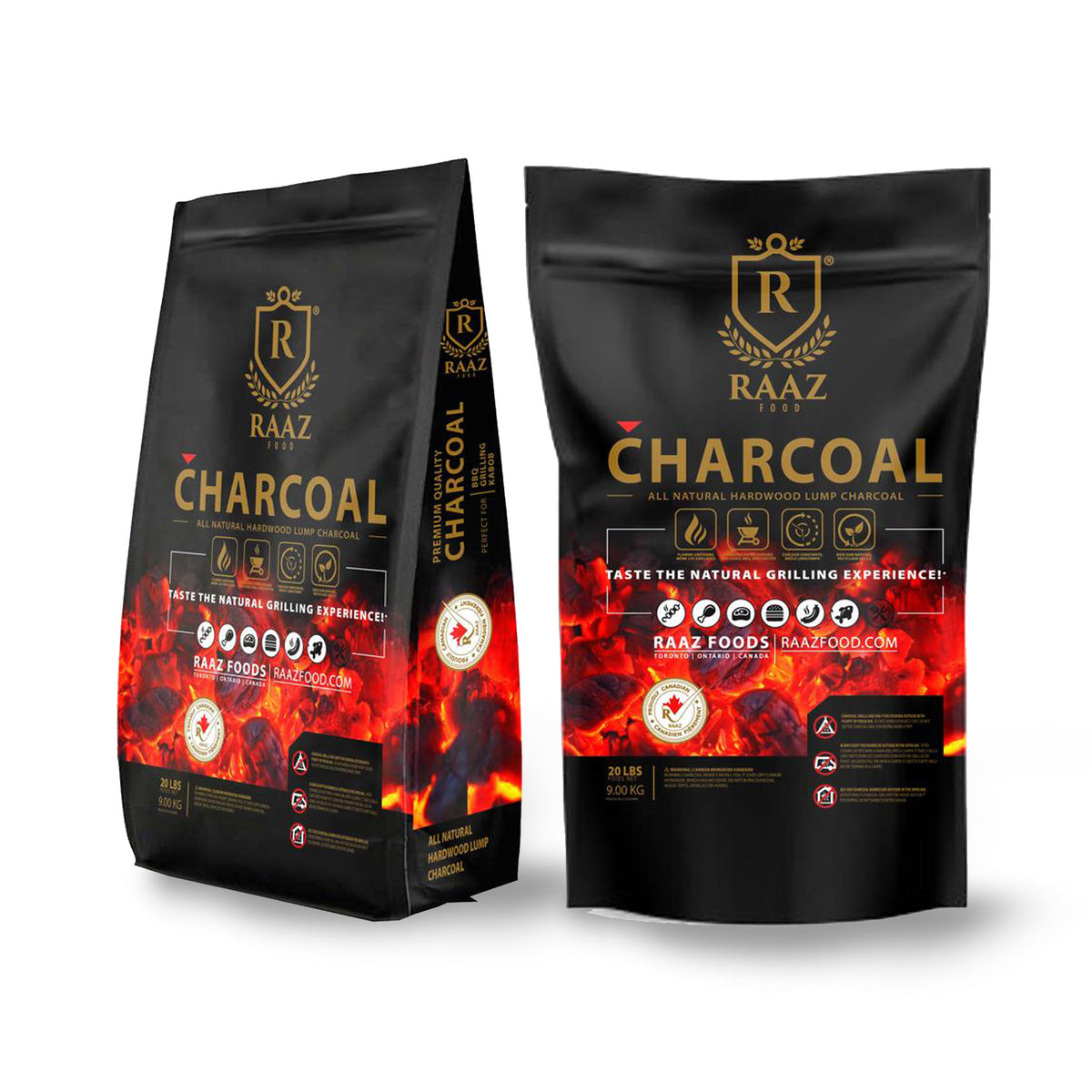 NATURAL HARDWOOD LUMP CHARCOAL  9 Lb